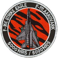 391st Fighter Squadron F-15E/F-111 5000 Hours
