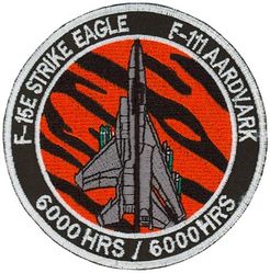 391st Fighter Squadron F-15E/F-111 6000 Hours
