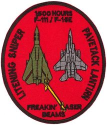 391st Fighter Squadron F-111/F-15E 1500 Hours
