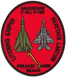 391st Fighter Squadron F-111/F-15E 3500 Hours
