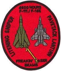 391st Fighter Squadron F-111/F-15E 4500 Hours

