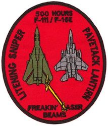 391st Fighter Squadron F-111/F-15E 500 Hours
