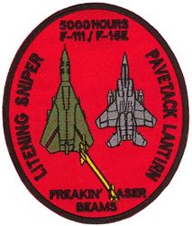 391st Fighter Squadron F-111/F-15E 5000 Hours

