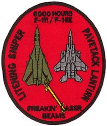 391st Fighter Squadron F-111/F-15E 6000 Hours
