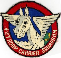 4th Troop Carrier Squadron, Heavy
Japanese made
