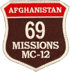 4th Expeditionary Reconnaissance Squadron 69 Missions MC-12 Afghanistan
4th Expeditionary Reconnaissance Squadron on 16 May 2007. Deactivated on 1 Oct 2014.
Keywords: desert