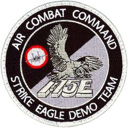 4th Fighter Wing Air Combat Command F-15E Strike Eagle Demonstration Team
