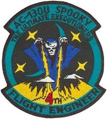 4th Special Operations Squadron AC-130U Flight Engineer
