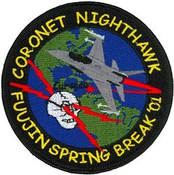 4th Fighter Squadron CORONET NIGHTHAWK 2001
