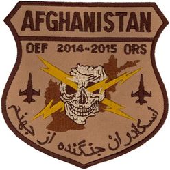 4th Expeditionary Fighter Squadron Operation ENDURING FREEDOM and RESOLUTE SUPPORT 2014-2015
Keywords: desert