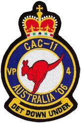 Patrol Squadron 4 (VP-4) Combat Air Crew 11 WESTERN PACIFIC CRUISE 2006
Established as Bombing Squadron ONE HUNDRED FORTY FOUR (VB-144) on 1 Jul 1943. Redesignated Patrol Bombing Squadron ONE HUNDRED FORTY FOUR (VPB-144) on 1 Oct 1944; Patrol Squadron ONE HUNDRED FORTY FOUR (VP-144) on 15 May 1946; Medium Patrol Squadron (Landplane) ONE HUNDRED FORTY FOUR (VP-ML-4) on 15 Nov 1946; Patrol Squadron FOUR (VP-4) "Skinny Dragons" on 1 Sep 1948-.
Lockheed P-3C UIIIR Orion
