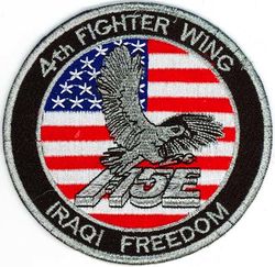 4th Fighter Wing Operation IRAQI FREEDOM F-15E
