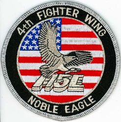 4th Fighter Wing Operation NOBLE EAGLE F-15E
