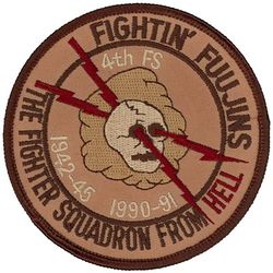 4th Fighter Squadron Morale
Keywords: desert
