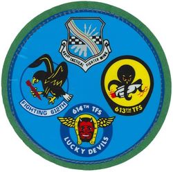 401st Tactical Fighter Wing Gaggle
Gaggle: 401st Tactical Fighter Wing, 613th Tactical Fighter Squadron, 614th Tactical Fighter Squadron & 612th Tactical Fighter Squadron
