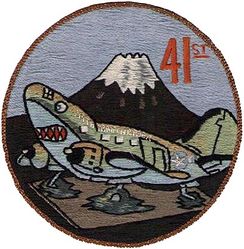 41st Troop Carrier Squadron, Medium C-46
 Constituted as 41 Transport Squadron on 2 Feb 1942.  Activated on 18 Feb 1942.  Redesignated as: 41 Troop Carrier Squadron on 4 Jul 1942; 41 Troop Carrier Squadron, Heavy, on 30 Jun 1948.  Inactivated on 14 Sep 1949.  Redesignated as 41 Troop Carrier Squadron, Medium, on 3 Jul 1952.  Activated on 14 Jul 1952.  Redesignated as: 41 Troop Carrier Squadron on 8 Dec 1965; 41 Tactical Airlift Squadron on 1 Aug 1967.  Inactivated on 28 Feb 1971. Activated on 31 Aug 1971.   Redesignated as 41 Airlift Squadron on 1 Jan 1992.
