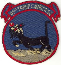 41st Troop Carrier Squadron, Medium
 Constituted as 41 Transport Squadron on 2 Feb 1942.  Activated on 18 Feb 1942.  Redesignated as: 41 Troop Carrier Squadron on 4 Jul 1942; 41 Troop Carrier Squadron, Heavy, on 30 Jun 1948.  Inactivated on 14 Sep 1949.  Redesignated as 41 Troop Carrier Squadron, Medium, on 3 Jul 1952.  Activated on 14 Jul 1952.  Redesignated as: 41 Troop Carrier Squadron on 8 Dec 1965; 41 Tactical Airlift Squadron on 1 Aug 1967.  Inactivated on 28 Feb 1971. Activated on 31 Aug 1971.   Redesignated as 41 Airlift Squadron on 1 Jan 1992.
