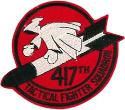 417th Tactical Fighter Squadron 
Computer made, not TFS period.
