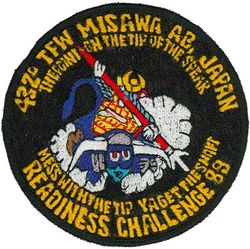 432d Tactical Fighter Wing Exercise READINESS CHALLENGE 1989

