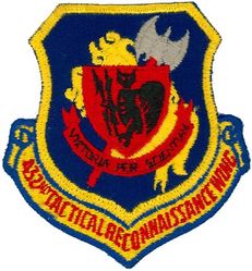 432d Tactical Reconnaissance Wing
Translation: VICTORIA PER SCIENTIAM = Victory Through Knowledge
