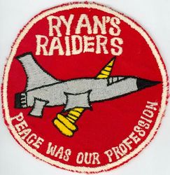 44th Tactical Fighter Squadron COMMANDO NAIL
Commando Nail F-105Fs operated by selected crews (Ryan's Raiders) from the 44th TFS at Korat flew numerous hazardous all-weather low-level bombing missions over North Vietnam, the first of these being on April 26, 1967. The Commando Nail F-105Fs were also used to develop tactics for the possible deployment of B-58 Hustlers to Southeast Asia. Also used by 34 TFS. 
Thai made.
