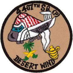 4407th Reconnaissance Squadron (Provisional)
Keywords: desert