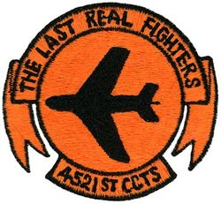 4521st Combat Crew Training Squadron F-86
