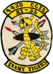 4430th Combat Crew Training Squadron AT-33

