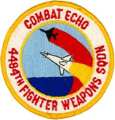 4484th Fighter Weapons Squadron COMBAT ECHO
Fully embroidered.
