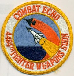 4484th Fighter Weapons Squadron COMBAT ECHO
