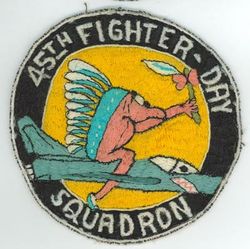 45th Fighter-Day Squadron
F-100 era 1956-1957
