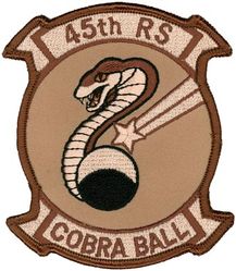 45th Reconnaissance Squadron RC-135S Cobra Ball 
Keywords: desert