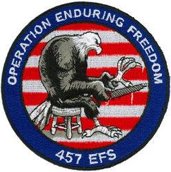 457th Expeditionary Fighter Squadron Operation ENDURING FREEDOM
