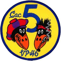 Patrol Squadron 46 (VP-46) Combat Air Crew 5
Established as Patrol Squadron FIVE-S (VP-5S) on 1 Jul 1931. Redesignated Patrol Squadron FIVE-F (VP-5F) on 1 Apr 1933.  Redesignated Patrol Squadron FIVE (VP-5) on 1 Octr 1937. Redesignated Patrol Squadron THIRTY-THREE (VP 33) on 1 Jul 1939. Redesignated Patrol Squadron THIRTY-TWO (VP-32) on 1 Oct 1941. Redesignated Patrol Bombing Squadron THIRTY TWO (VPB-32) on 1 Oct 1944. Redesignated Patrol Squadron THIRTY-TWO (VP-32) on 15 May 1946. Redesignated Medium Patrol Squadron (Seaplane) SIX (VP-MS-6) on 15 Nov 1946. Redesignated Patrol Squadron FORTY-SIX (VP-46) "Grey Knights" on 1 Sep 1948-.

Lockheed P-3C UIIIR Orion

