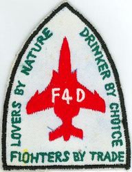 555th Tactical Fighter Squadron F-4D Morale
