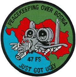 47th Fighter Squadron Bosnia Deployment
