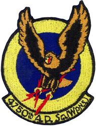4750th Air Defense Squadron (Weapons)
Moved from Vincent AFB to MacDill in June 1959, deactivated in June 1960.

