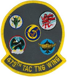 479th Tactical Training Wing Gaggle
Gaggle: 433d Tactical Fighter Training Squadron, 434th Tactical Fighter Training Squadron, 436th Tactical Fighter Training Squadron, 435th Tactical Fighter Training Squadron & 479th Tactical Training Squadron. 

