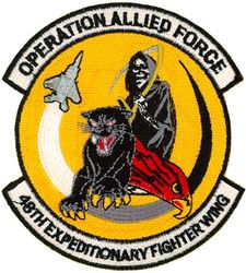 48th Expeditionary Fighter Wing Operation ALLIED FORCE 1999
