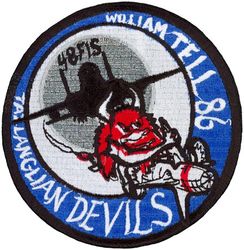 48th Fighter-Interceptor Squadron William Tell Competition 1986
Keywords: Tasmanian Devil