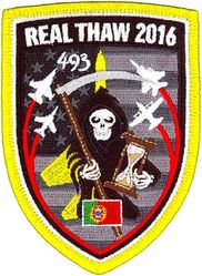 493d Fighter Squadron Exercise REAL THAW 2016 
REAL THAW, hosted by the Portuguese air force, held from Feb 21-Mar 4 2016, aims to assess and ensure its operational capacity, providing training, qualification and readying the various units for a possible deployment of forces in Operation Theater.
