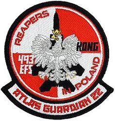 493d Expeditionary Fighter Squadron Exercise ATLAS GUARDIAN 2022
