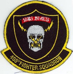 USAF 0491-0499 - 493d Fighter Squadron - US Military Patches
