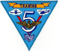 Training Wing 5 (TW-5)
Established 9 Jan 1972-. 

Operates three Training Squadrons (VT) conducting Student Naval Aviator Primary Flight training in the T-6B Texan II and three Helicopter Training Squadrons (HT) conducting Student Naval Aviator Advanced Helicopter training in the TH-57B and C Sea Ranger.
