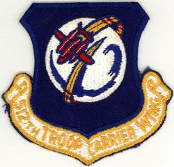 512th Troop Carrier Wing, Medium
Established as 512th Troop Carrier Wing, Medium, on 4 Aug 1949-Activated in the Reserve on 2 Sep 1949. Ordered to active service on 15 Mar 1951. Inactivated on 1 Apr 1951. Activated in the Reserve on 14 Jun 1952. Ordered to active service on 28 Oct 1962. Relieved from active duty on 28 Nov 1962. Redesignated: 512th Troop Carrier Wing, Heavy, on 8 Jan 1965; 512th Air Transport Wing, Heavy, on 1 Dec 1965; 512th Military Airlift Wing on 1 Jan 1966. Inactivated on 29 Jun 1971. Redesignated 512th Military Airlift Wing (Associate) on 29 Jan 1973. Activated in the Reserve on I Jul 1973.
