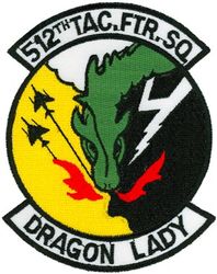 512th Tactical Fighter Squadron
Never used by unit.
