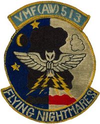 Marine All-Weather Fighter Squadron 513 (VMF (AW)-513)
VMF(AW)-513 "Flying Nightmares"
1962-1963
F-4D Skyray
F-4 Phantom II
