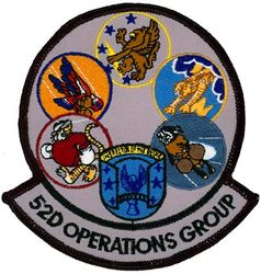52d Operations Group Gaggle
Gaggle: 52d Operations Support Squadron, 81st Fighter Squadron, 22d Fighter Squadron, 606th Air Control Squadron, 53d Fighter Squadron & 23d Fighter Squadron. 
