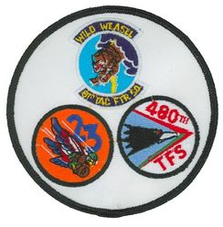 52d Tactical Fighter Wing Gaggle
Gaggle: 81st Tactical Fighter Squadron,480th Tactical Fighter Squadron & 23d Tactical Fighter Squadron
