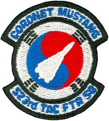 523d Tactical Fighter Squadron Operation CORONET MUSTANG
